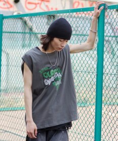 WEGO 【ユニセックス着用ITEM/MLサイズ展開】グラフィックBIGノースリーブ