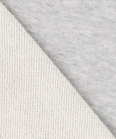 23区 【洗える】クリアコットンテリー ストライプフリル スウェット