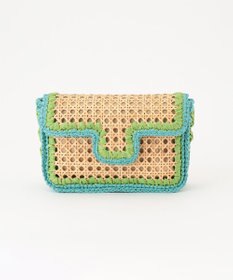 GRACE CONTINENTAL Caterina bertini チェーンカゴバッグ