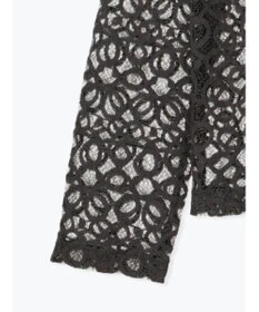 Te chichi レースジップアップフーディー