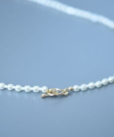 monshiro ロカイルガラスパール チョーカーネックレス