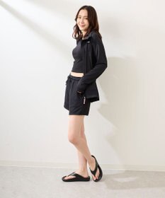 OP／FILA 【FILA】ラッシュガードブロックメッシュ スタンドカラージャケット