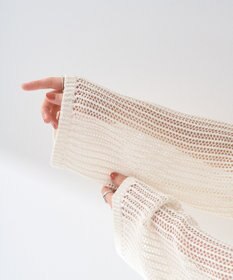 earth music&ecology ＳＥＴ２点メッシュプルオーバー＋タンクトップ