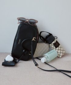 TOCCA CLAVIER LEATHER BOSTON BAG ボストンバッグ【古畑星夏さん着用】