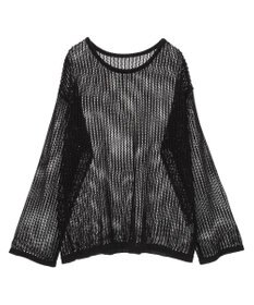 earth music&ecology ＳＥＴ２点メッシュプルオーバー＋タンクトップ