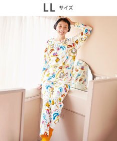 tsumori chisato SLEEP ツモリチサト パジャマ 綿混(本体) あったか 長袖 長ズボン レディース UDW400 /ワコール