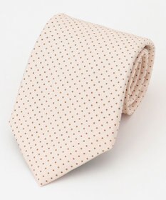 J.PRESS MEN ピンドットプリント ネクタイ アイボリー系5