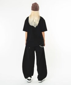 WEGO 【ユニセックス着用ITEM】ハトメバッククロスモチーフパンツ