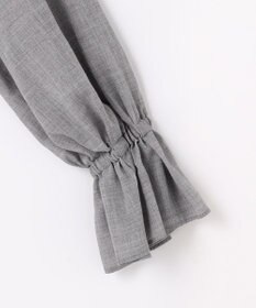 #Newans 【前後着用可能】【高山都さんコラボ】ビッグカラー２WAYブラウス