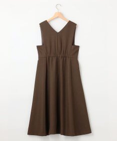 組曲 ウールライクスポンディッシュ ジャンパースカート