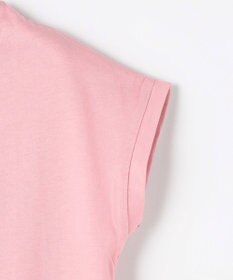 ANY KIDS 【綿100%】ひんやり フレンチスリーブ サガラ刺繡Tシャツ