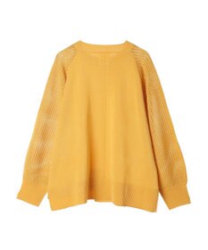 Green Parks ショルダーメッシュニットプルオーバー