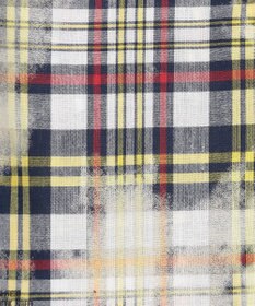 J.PRESS MEN 【J.PRESS ORIGINALS】India Madras Discharge Print Pullover Shirt / Baggy Fit