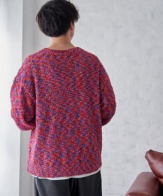 WEGO ツイストブークレカーディガン