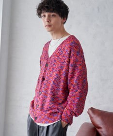 WEGO ツイストブークレカーディガン