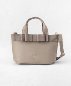 TOCCA 【大人百花掲載】【撥水】RIBBON BRICK TOTE M トートバッグ M