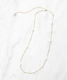 TOCCA PEARL WALTZ LARIAT NECKLACE ネックレス