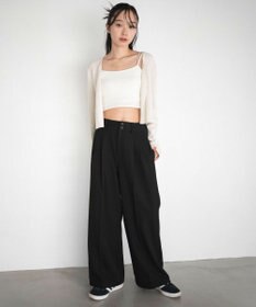 WEGO 【ユニセックス着用ITEM/SMLサイズ展開】バギースラックス