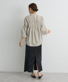 CRAFT STANDARD BOUTIQUE バックデザインレギュラーカラーシャツ