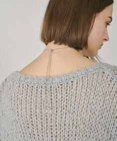 GRACE CONTINENTAL メタルカーブチョーカー