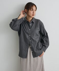 CRAFT STANDARD BOUTIQUE バックデザインレギュラーカラーシャツ