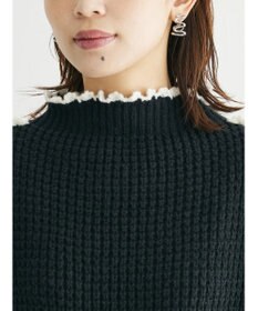 Green Parks ・Ｐｅｔｉｔ　Ｆｌｅｕｒ　ハイショクパイピングニット