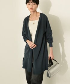 AMERICAN HOLIC ウォッシャブルVネックロングカーディガン