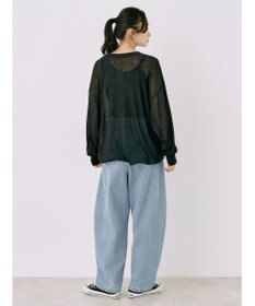 earth music&ecology シアーリブドルマンプルオーバー