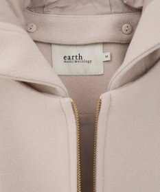 earth music&ecology 【フード取り外し可】2WAYフードコート