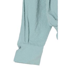 Green Parks 裾シャーリングブラウス