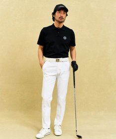 23区GOLF 【MEN】通気性抜群でムレにくい ニットポロシャツ