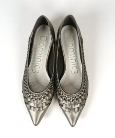 Dominic3 編み込みメッシュ ソフトパンプス