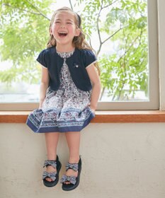 ANY KIDS プリント サマー ワンピース