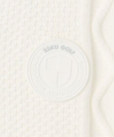 23区GOLF 【MEN】【洗える】ケーブル柄 ニットベスト