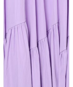 Te chichi マットタフタバイヤスティアードスカート