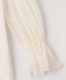 #Newans シアースリーブブラウス