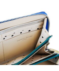 tsumori chisato CARRY スプリングねこパズル ラウンドファスナー長財布