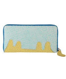 tsumori chisato CARRY スプリングねこパズル ラウンドファスナー長財布