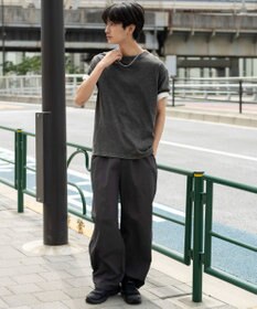 WEGO 【ウエストゴム/MLサイズ展開】ナイロンイージーパンツ