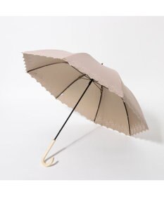 UNBILLION cache nez / フラワーラメ刺繍ショートパラソル