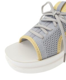 Green Parks ＲＵＰＩＳ．インジェクションニットレースアップサンダル