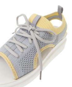 Green Parks ＲＵＰＩＳ．インジェクションニットレースアップサンダル