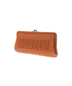 genten カットワーク 口金長財布