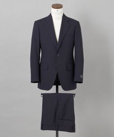 GOTAIRIKU 【御幸毛織】 WOOL×SOLOTEX ストレッチスーツ（平織/ネイビー）