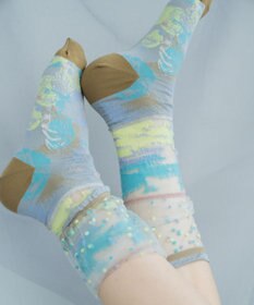 COQ LANDSCAPE シアーハイソックス