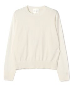 BEIGE， JULIE / コットンシルク 異素材プルオーバーニット