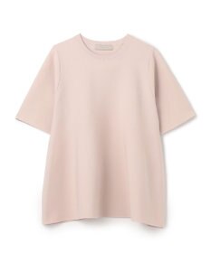 UNFILO ハーフスリーブ ペプラムニット