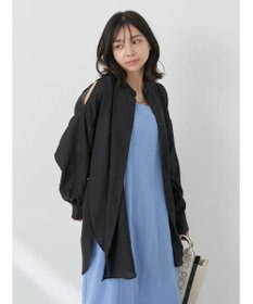 earth music&ecology ショルダースリットシャツ