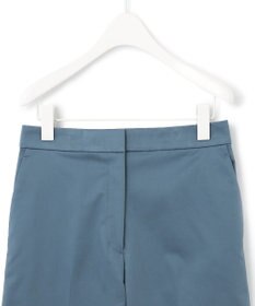 ICB 【洗える】T/Cストレッチサテン ワイドパンツ