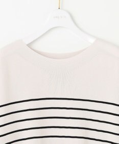 ANY SIS 【接触冷感・UVカット・洗える】ビューティクールボートネック プルオーバー